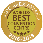 AIPC Awards Sticker: World's Best Convention Centre