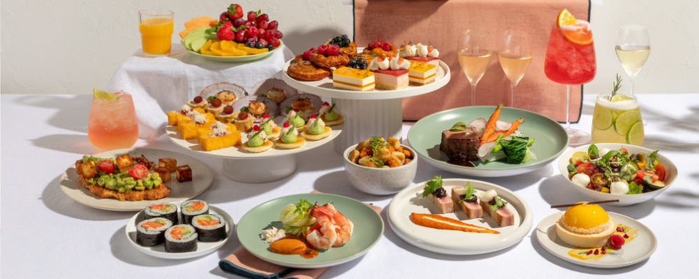 Image of various dishes from BCEC's new menu planner
