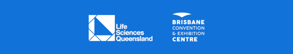 Life Sciences Queensland and Brisbane Convention & Exhibition Centre Logos