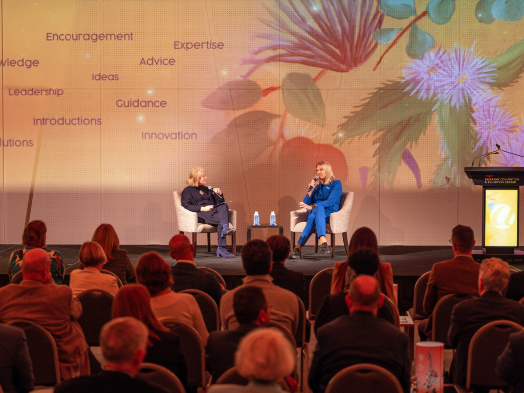 Image of the Convention Advocates Salon with on stage discussion